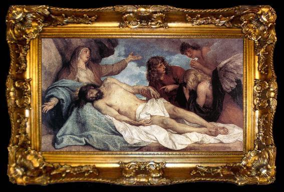 framed  DYCK, Sir Anthony Van The Lamentation of Christ  fg, ta009-2